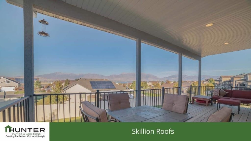 6 Ways To Cover Your Patio - Patio Covered patio with mountain view and seating area.